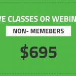 Tax Services Live Classes or Webinar Price $695